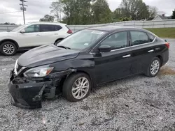 Salvage cars for sale at Gastonia, NC auction: 2018 Nissan Sentra S