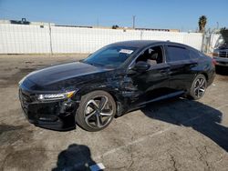 Carros salvage sin ofertas aún a la venta en subasta: 2019 Honda Accord Sport