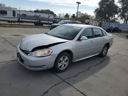 Chevrolet salvage cars for sale: 2012 Chevrolet Impala LS