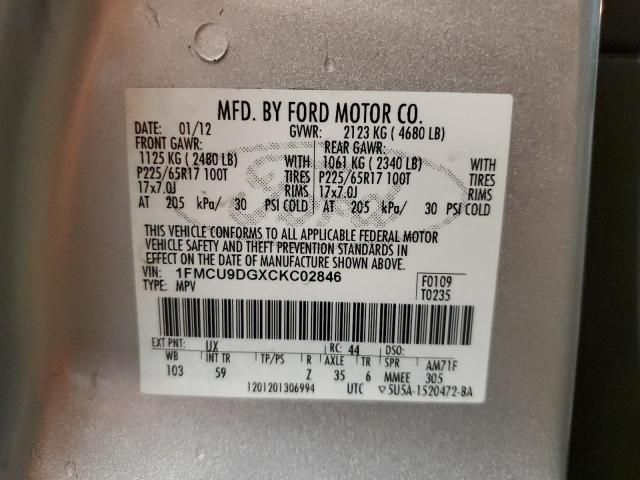 2012 Ford Escape XLT