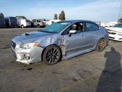 Salvage cars for sale at Hayward, CA auction: 2018 Subaru WRX Premium