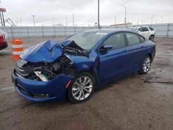 Salvage Cars with No Bids Yet For Sale at auction: 2015 Chrysler 200 S