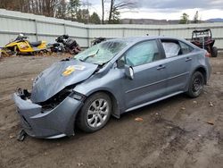 Salvage cars for sale at Center Rutland, VT auction: 2021 Toyota Corolla LE