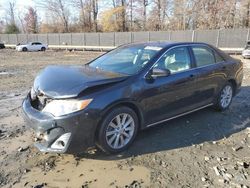 Salvage cars for sale at Waldorf, MD auction: 2013 Toyota Camry SE