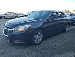 Salvage cars for sale at Dyer, IN auction: 2015 Chevrolet Malibu LS