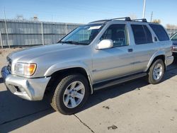 Salvage cars for sale at Littleton, CO auction: 2003 Nissan Pathfinder LE