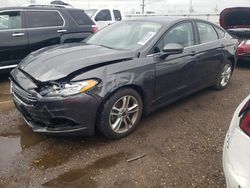 Carros salvage a la venta en subasta: 2018 Ford Fusion SE