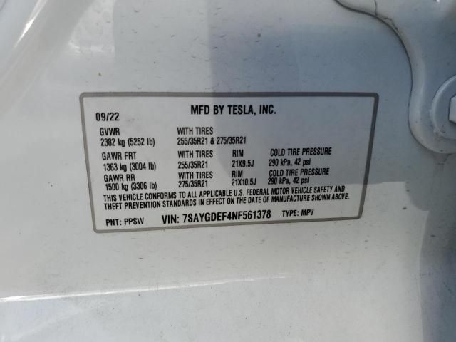 2022 Tesla Model Y