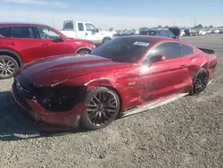 Salvage cars for sale at Sacramento, CA auction: 2015 Ford Mustang GT