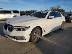 Salvage cars for sale from Copart Wilmer, TX: 2018 BMW 530E