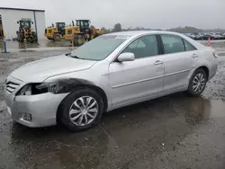 Salvage cars for sale at Lumberton, NC auction: 2011 Toyota Camry Base