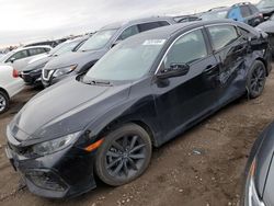 Salvage cars for sale at Brighton, CO auction: 2020 Honda Civic EX