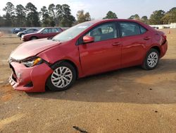 Salvage cars for sale from Copart Longview, TX: 2018 Toyota Corolla L