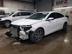 Salvage cars for sale at Elgin, IL auction: 2017 Chevrolet Malibu LT