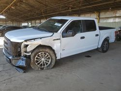 Ford salvage cars for sale: 2015 Ford F150 Supercrew