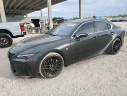 Salvage cars for sale at West Palm Beach, FL auction: 2023 Lexus IS 350 F Sport Design