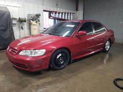 Salvage cars for sale at Elgin, IL auction: 2001 Honda Accord EX