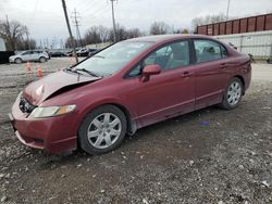 Salvage cars for sale at Columbus, OH auction: 2011 Honda Civic LX