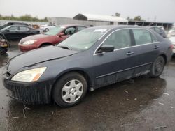 Salvage cars for sale at Fresno, CA auction: 2005 Honda Accord LX