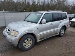 Salvage cars for sale at Cookstown, ON auction: 2003 Mitsubishi Montero Limited