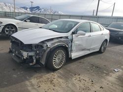 Ford salvage cars for sale: 2014 Ford Fusion Titanium