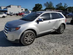 Ford Edge Limited salvage cars for sale: 2014 Ford Edge Limited