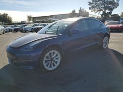 Salvage cars for sale at San Martin, CA auction: 2023 Tesla Model 3