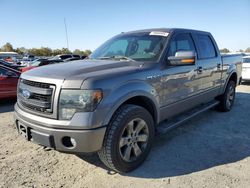 Salvage cars for sale at Antelope, CA auction: 2013 Ford F150 Supercrew