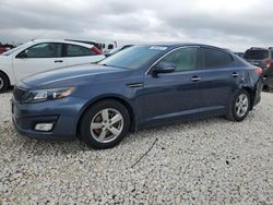 Salvage cars for sale at Taylor, TX auction: 2015 KIA Optima LX