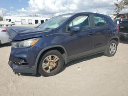 Salvage cars for sale at Riverview, FL auction: 2018 Chevrolet Trax LS