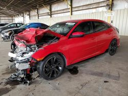 Salvage cars for sale at Phoenix, AZ auction: 2017 Honda Civic Sport Touring