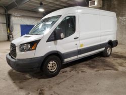 Salvage trucks for sale at Chalfont, PA auction: 2016 Ford Transit T-150