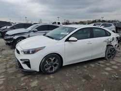 Salvage cars for sale at Indianapolis, IN auction: 2021 KIA Forte FE