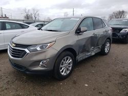 Vehiculos salvage en venta de Copart Lansing, MI: 2018 Chevrolet Equinox LT