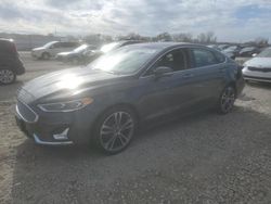 2019 Ford Fusion Titanium en venta en Kansas City, KS