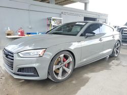 Salvage cars for sale at West Palm Beach, FL auction: 2019 Audi S5 Premium Plus