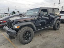 Salvage cars for sale at Los Angeles, CA auction: 2022 Jeep Wrangler Unlimited Sport