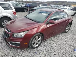 Carros salvage sin ofertas aún a la venta en subasta: 2016 Chevrolet Cruze Limited LT