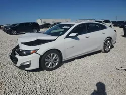 Salvage cars for sale at Taylor, TX auction: 2019 Chevrolet Malibu LT