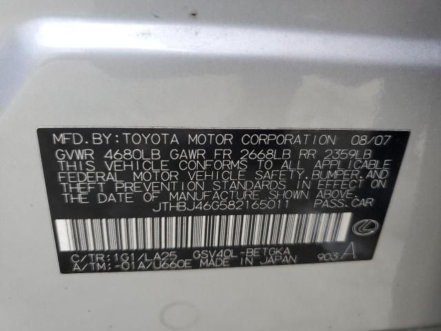 2008 Lexus ES 350