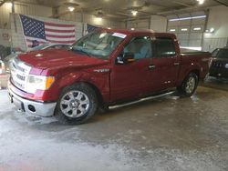 Ford salvage cars for sale: 2014 Ford F150 Supercrew