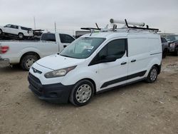 Salvage trucks for sale at Haslet, TX auction: 2015 Ford Transit Connect XL