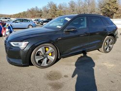 Salvage cars for sale at Brookhaven, NY auction: 2022 Audi E-TRON Premium Plus