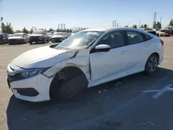 Salvage cars for sale at Rancho Cucamonga, CA auction: 2017 Honda Civic LX