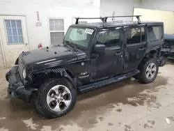 2017 Jeep Wrangler Unlimited Sahara en venta en Davison, MI