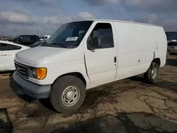 Salvage cars for sale from Copart Woodhaven, MI: 2004 Ford Econoline E150 Van