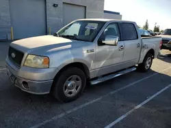 Salvage cars for sale at Rancho Cucamonga, CA auction: 2006 Ford F150 Supercrew