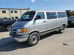 Salvage cars for sale at Wilmer, TX auction: 2000 Dodge RAM Wagon B2500