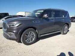 Salvage cars for sale at Haslet, TX auction: 2023 Infiniti QX80 Luxe