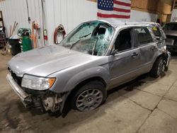 Subaru salvage cars for sale: 2008 Subaru Forester Sports 2.5X